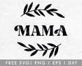 FREE Botanical Boho MAMA SVG