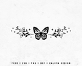 FREE Butterfly SVG | Botanical SVG