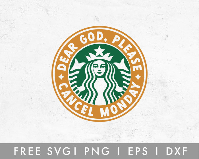FREE Cancel Monday Frame SVG