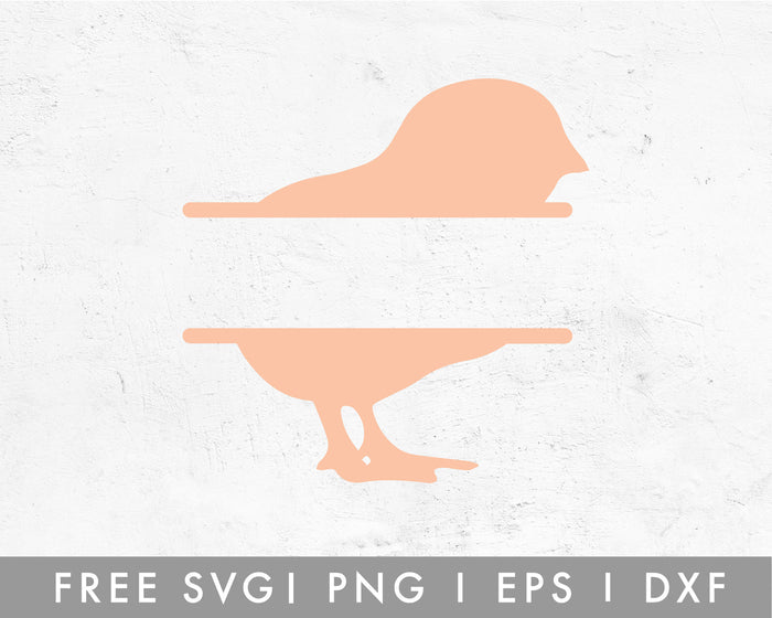 FREE Chick Monogram SVG