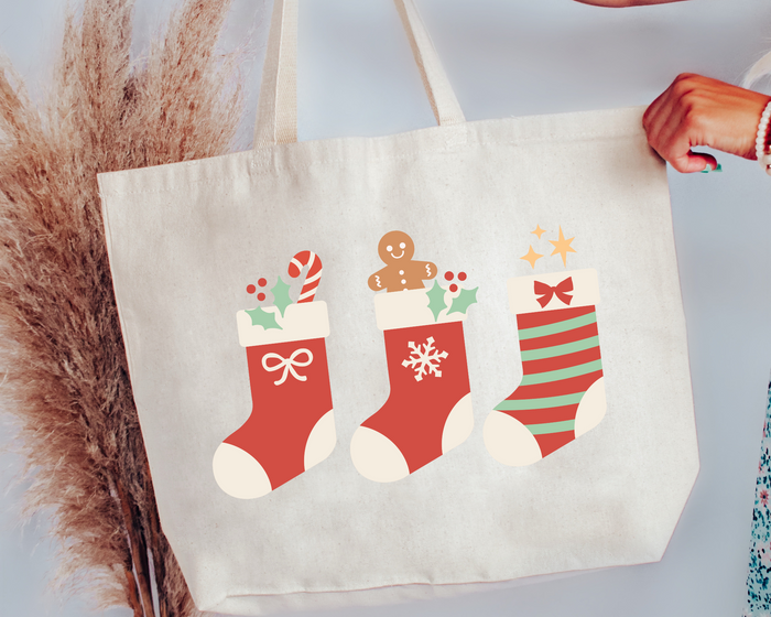 FREE Christmas Stocking SVG | Classic Stockings SVG