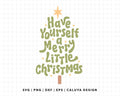 FREE Christmas Tree SVG | Merry Christmas SVG