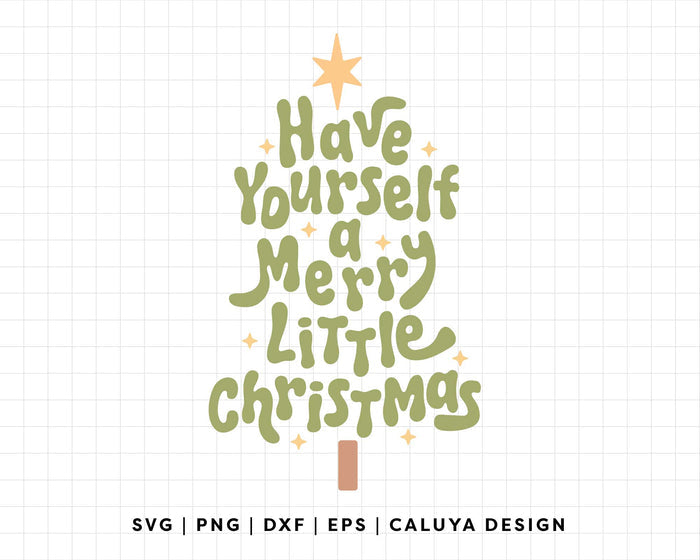 FREE Christmas Tree SVG | Merry Christmas SVG