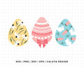 FREE Coquette Easter Egg SVG | Easter Bunny SVG