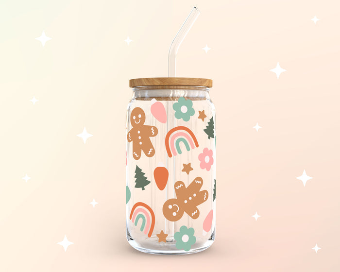 FREE Cozy Retro Christmas SVG | Gingerbread SVG For Cricut