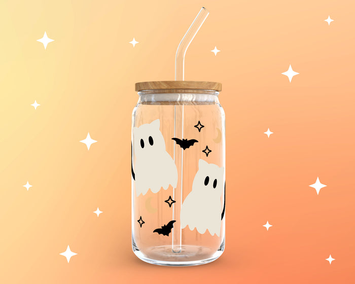 FREE Cute Ghost SVG | Cat Ghost SVG