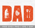 FREE Dad SVG | BBQ SVG Cut File for Cricut, Cameo Silhouette | Free SVG Cut File