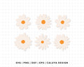 FREE Daisy Flower SVG | Simple Daisy SVG