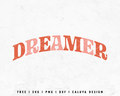 FREE Dreamer SVG | Aesthetic SVG