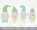 FREE Easter Gnomes SVG Cut File for Cricut, Cameo Silhouette | Free SVG Cut File
