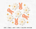 FREE Easter SVG | Bunny SVG | Daisy SVG Cut File for Cricut, Cameo Silhouette | Free SVG Cut File