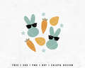 FREE  Easter SVG | Egg Hunter SVG | T-Rex SVG Cut File for Cricut, Cameo Silhouette | Free SVG Cut File