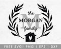 Free Farmhouse Home Monogram SVG