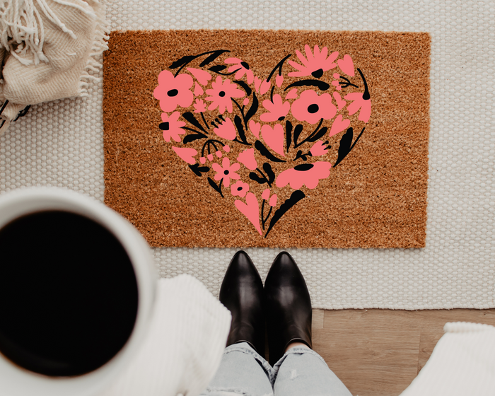 FREE Floral Heart SVG | Valentine's Day SVG