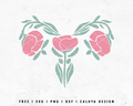 FREE Floral Uterus SVG | Feminism SVG