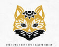 FREE Fox SVG | Mandala SVG Cut File for Cricut, Cameo Silhouette | Free SVG Cut File