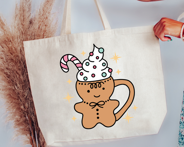 FREE Gingerbread Man Mug SVG | Cute Christmas SVG
