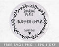 FREE Giving Plate Simple SVG