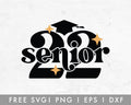 FREE Graduation SVG | 22 Senior SVG Cut File for Cricut, Cameo Silhouette | Free SVG Cut File