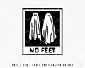 FREE Halloween SVG | No Feet Polaroid SVG