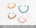 FREE Hand Drawn Smiley Faces SVG