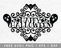 FREE Happy Halloween Sign SVG Cut File for Cricut, Cameo Silhouette