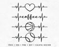 FREE Heart Beat SVG | Sport SVG  Cut File for Cricut, Cameo Silhouette | Free SVG Cut File