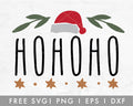 FREE HOHOHO SVG