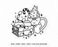 FREE Holiday Book SVG | Cozy Christmas Book SVG