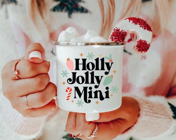 FREE Holly Jolly Mini SVG | Boho Christmas SVG
