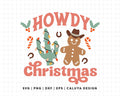 FREE Howdy Christmas SVG | Cowboy Christmas SVG