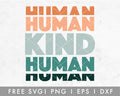 FREE Human Kind SVG