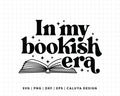 FREE In My Bookish Era SVG | Book Lover SVG