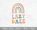 FREE Laze Daze SVG