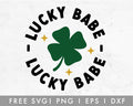 FREE Lucky Babe SVG
