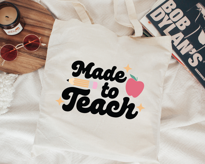FREE Made To Teach SVG | Teacher Appreciation SVG
