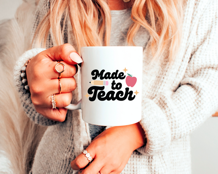 FREE Made To Teach SVG | Teacher Appreciation SVG