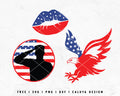 FREE Memorial Day SVG | America SVG Cut File for Cricut, Cameo Silhouette | Free SVG Cut File