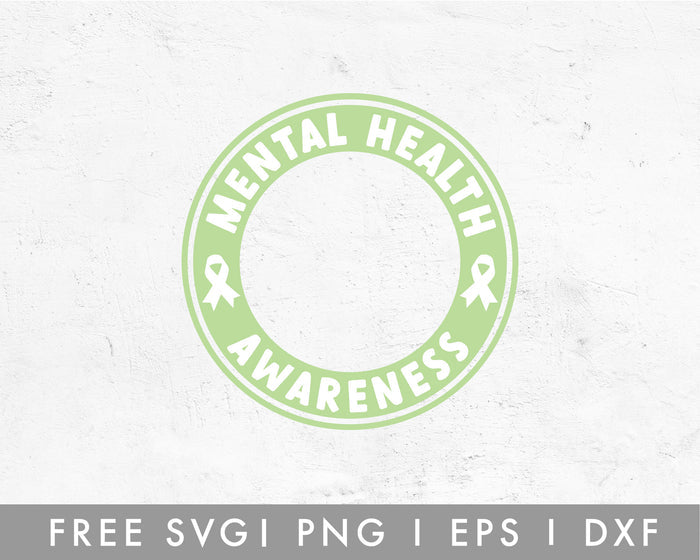 FREE Mental Health Awareness Starbucks SVG