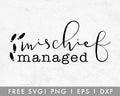 FREE Mischief Managed SVG Cut File for Cricut, Cameo Silhouette | Free SVG Cut File