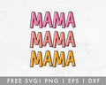 FREE Mom SVG | Mama SVG Cut File for Cricut, Cameo Silhouette | Free SVG Cut File