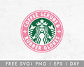 FREE Nurse Starbucks Frame SVG