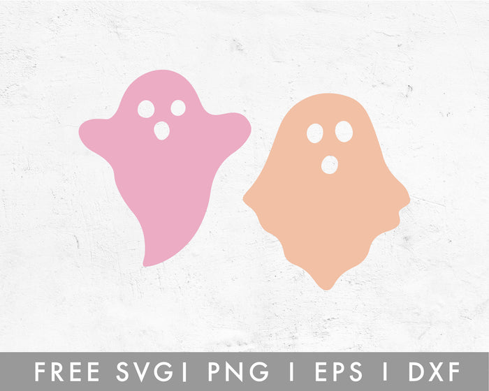 FREE Pastel Boho Ghost SVG