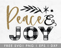 FREE Peace and Joy SVG