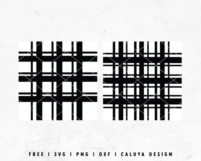 FREE Plaid SVG | Plaid Pattern SVG Cut File for Cricut, Cameo Silhouette | Free SVG Cut File
