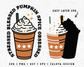 FREE Pumpkin Spice SVG | Retro Fall SVG