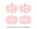 FREE Retro Flower for Pumpkin Acrylic Blanks