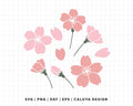 FREE Sakura SVG | Cherry Blossom SVG