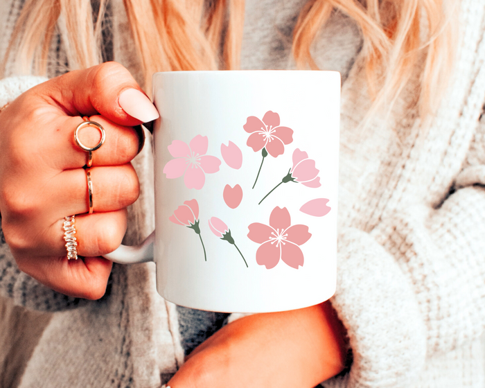 FREE Sakura SVG | Cherry Blossom SVG
