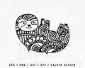 FREE Sloth SVG | Mandala SVG Cut File for Cricut, Cameo Silhouette | Free SVG Cut File